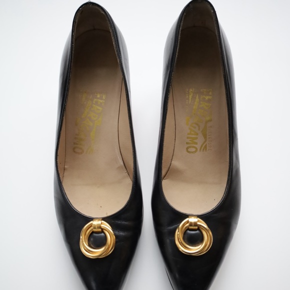 Salvatore Ferragamo block heels - Picture 5 of 7